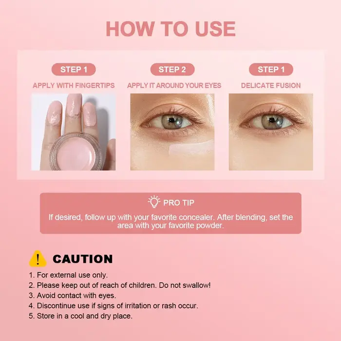 Correcteur éclaircissant hydratant pour le dessous des yeux