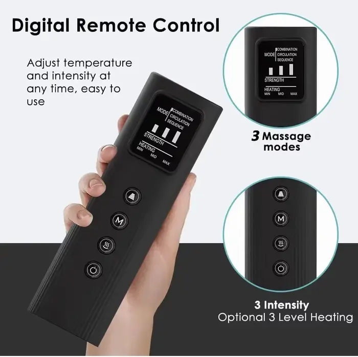 Appareil de massage des jambes à compression d'air pour combattre les varices