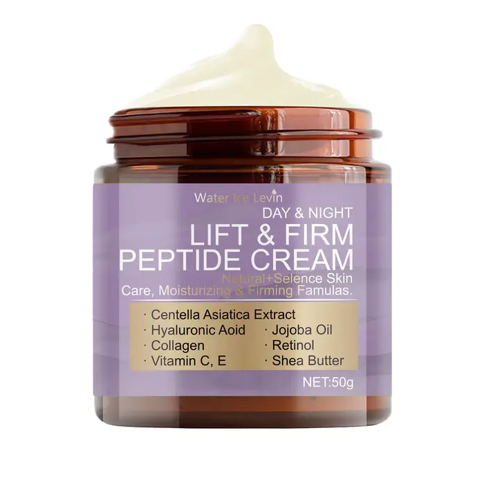 Crème peptidique Water Ice Levin Lift&Firm, jour et nuit, avec collagène, rétinol, Centella Asiatica