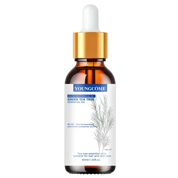 Huile essentielle d'arbre à thé, 100% nature pure pour aromathérapie, diffuseur, humidificateur, boi