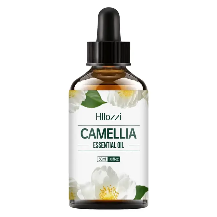 Huile essentielle de camélia – Hydratant naturel pur pour le visage et les cheveux, huile essentiell