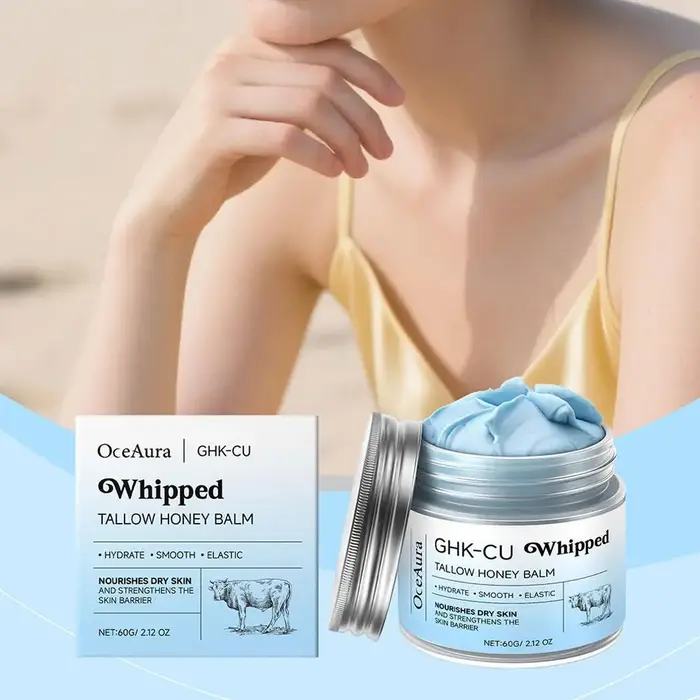 Crème au suif de bœuf GHK-CU aux peptides de cuivre