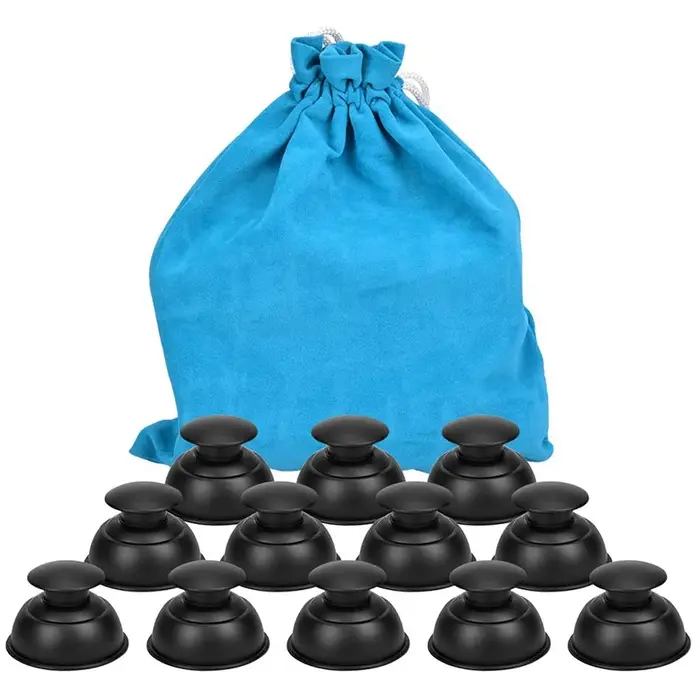 Ensembles de thérapie à ventouse Chi ping en silicone, masseur standardisé, anti-cellulite sous vide