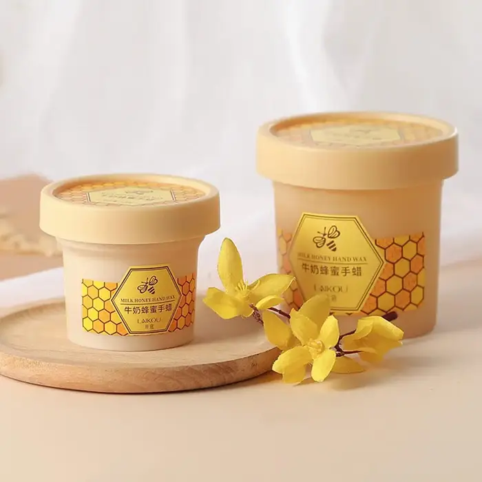 Cire pour les mains au lait au miel