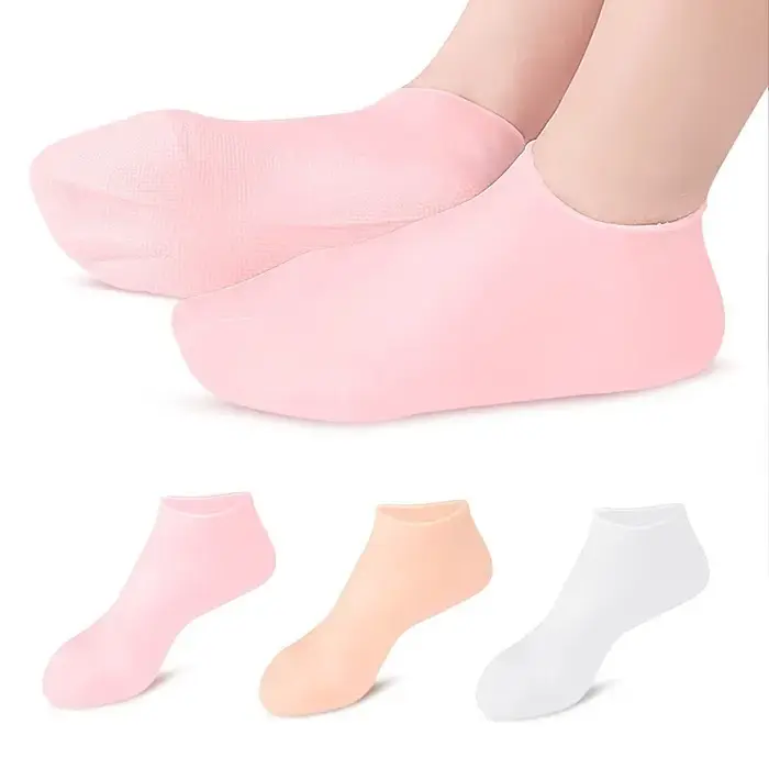 Chaussettes hydratantes en Silicone