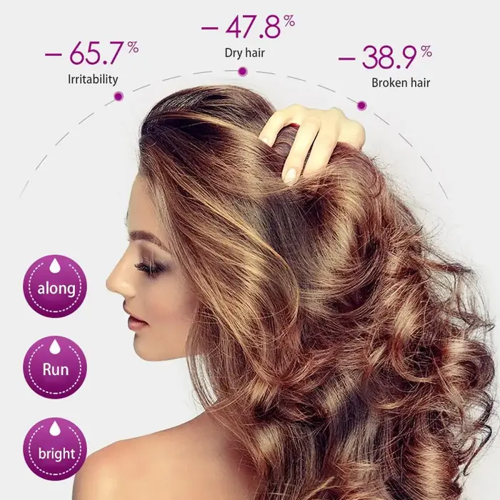 Sérum coiffant pour cheveux crépus et secs