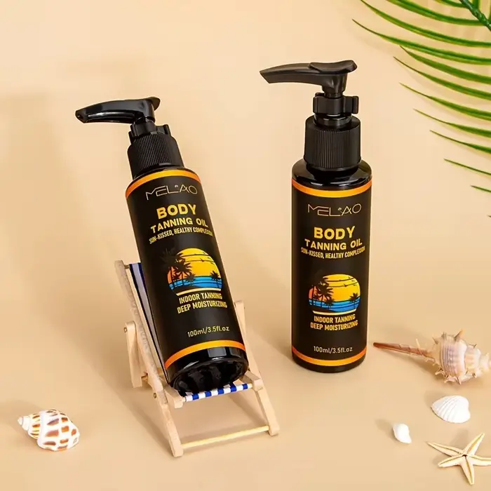 L'intensificateur de bronzage à l'huile