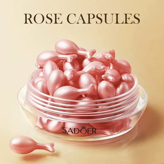 30 pièces SADOER Rose Sanil visage sérum Anti-rides hydratant éclaircissant raffermissant Essence du