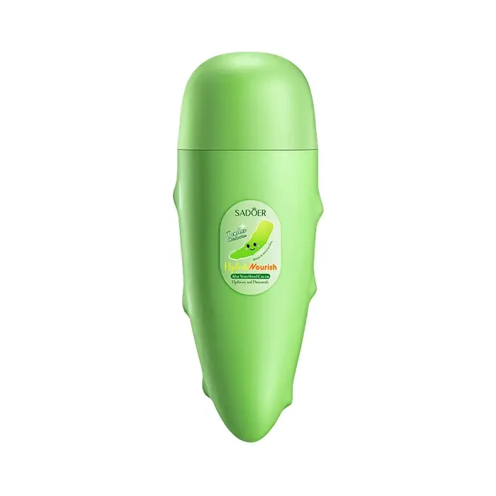 Crème pour les mains SADOER à la mangue, à la pêche, à l'aloe vera et au citron, en forme de fruit, 