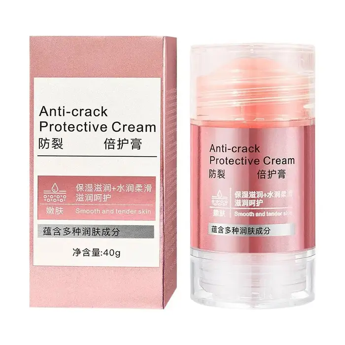 Crème anti-fissures pour pieds et talons secs et gercés, hydratante pour pieds et talons secs, prévi