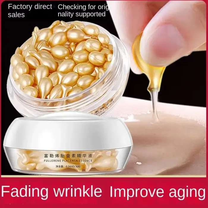 Capsules de placenta pour le visage