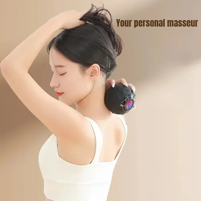 Balle de massage vibrante rechargeable à 5 vitesses