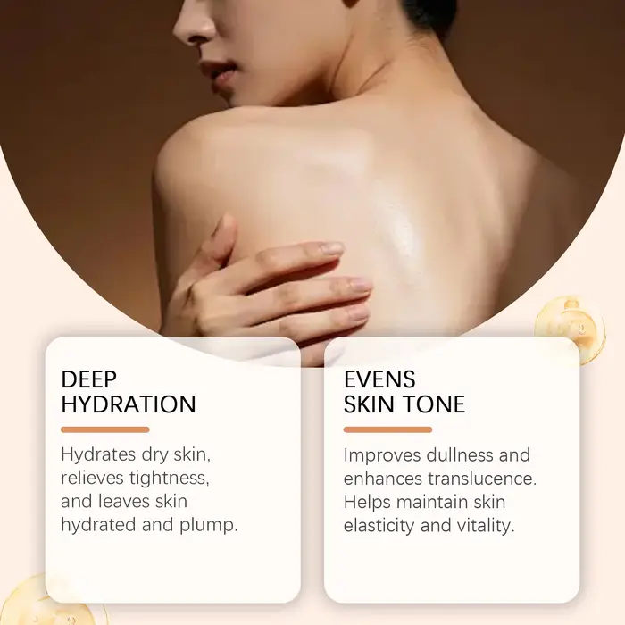Lotion corporelle hydratante à la vanille avec extrait d'avocat
