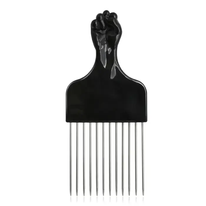 Peigne en métal, peigne de style africain