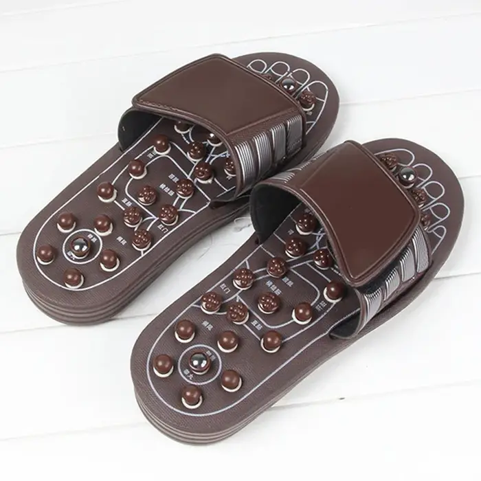 Massage Pieds Chaussons D’Acupuncture Outils De Massage Activation De Point Réflexologie Soulagement