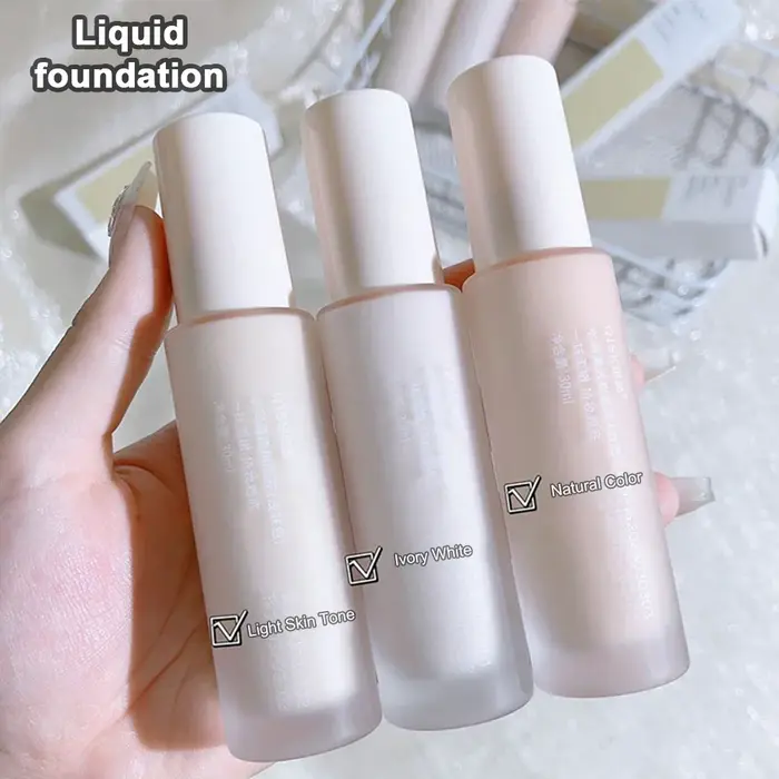 Fond de teint liquide blanchissant pour femmes