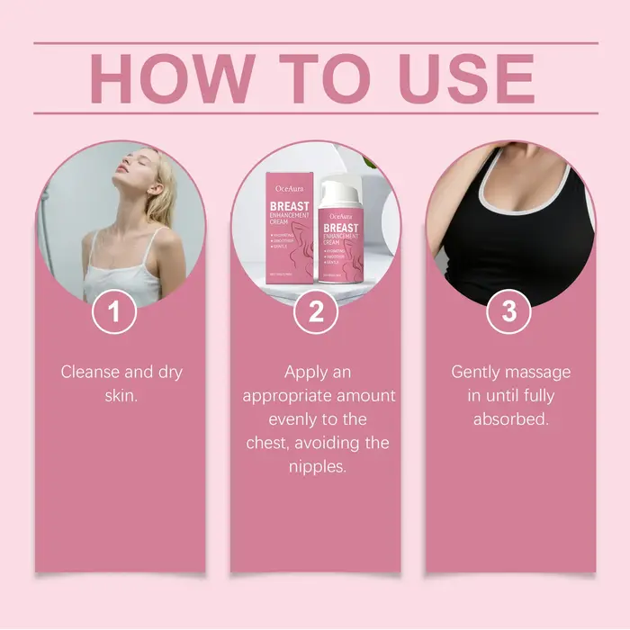 Crème de luxe pour buste et décolletage