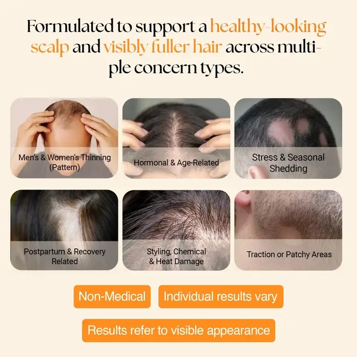 Sérum de soin capillaire quotidien pour la croissance des cheveux