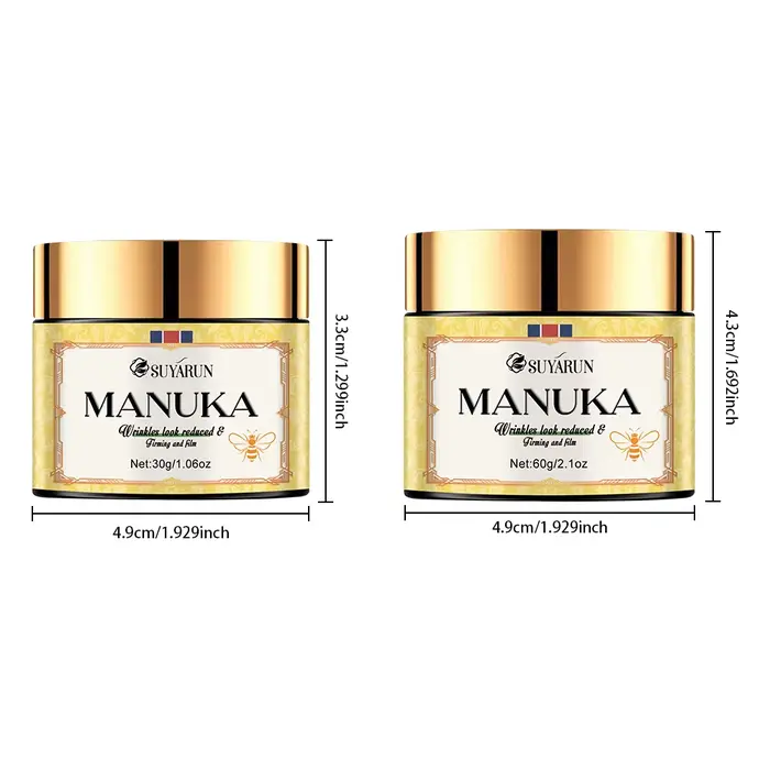 SUYARUN Hydratant au collagène et au rétinol au miel de manuka – Hydratation en profondeur