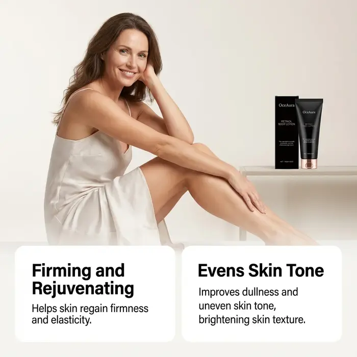 Lotion corporelle au rétinol anti-âge