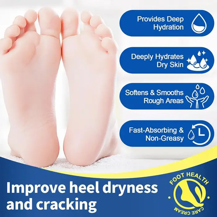 Crème hydratante pour les pieds à l'urée 40g