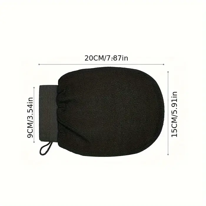 Gants de gommage de douche