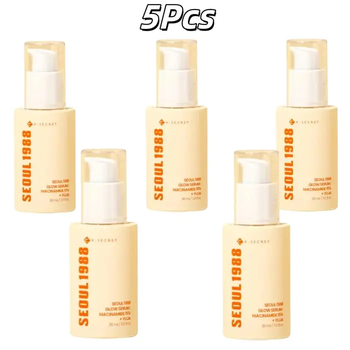 Sérum Visage Fermenté au Pamplemousse et au Riz SEOUL 1988 Hydratation Intense Anti-Rides Resserre les Pores Soin Réparateur de la Barrière Cutanée 30ML