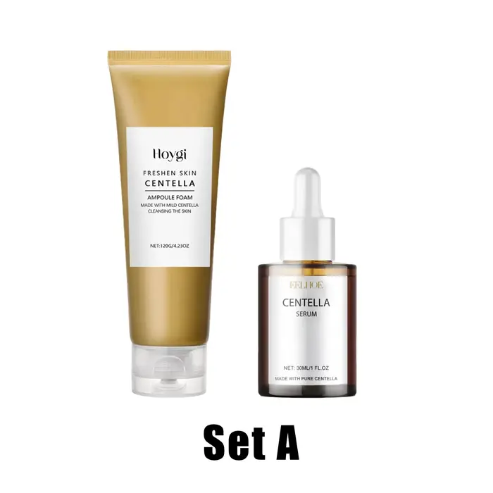 Coffret Soin Visage à la Centella : Huile Nettoyante