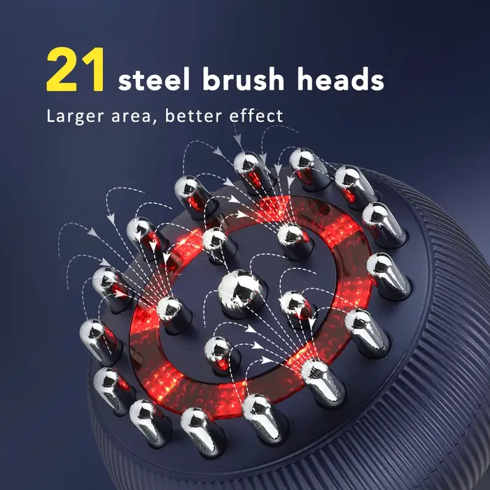 Brosse de Massage électrique méridien pour le corps, Machine de Drainage lymphatique, appareil de ph