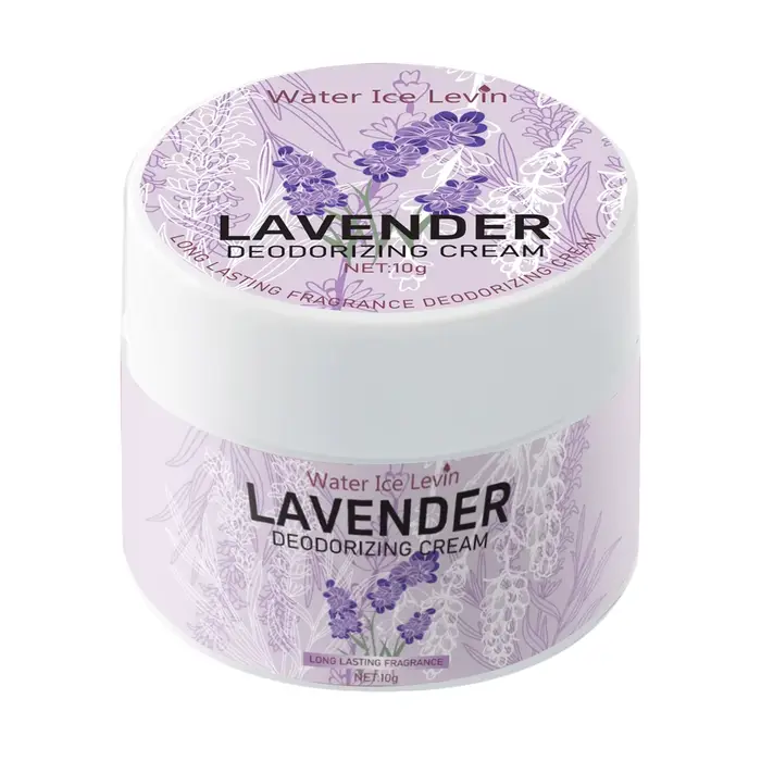 Crème déodorante contenant des ingrédients floraux