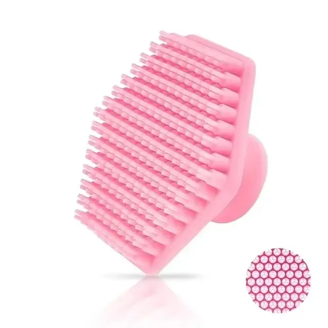 Nettoyage du visage brosse en Silicone gommage exfoliant unisexe brosse à barbe Massage soins de la 