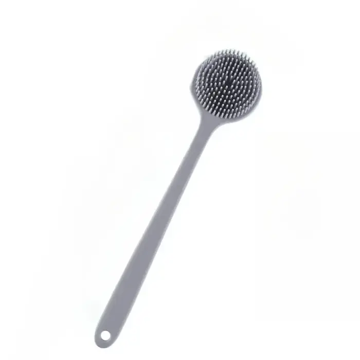 Brosse exfoliante douce pour le dos en silicone, masseur de peau, brosse de lavage pour le bain et l