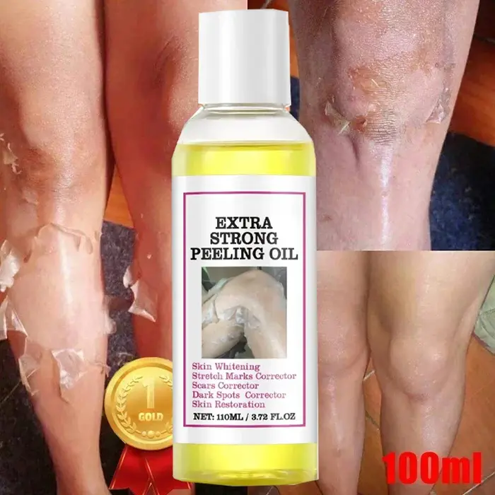 Huile de Lotion peeling jaune 100% bio