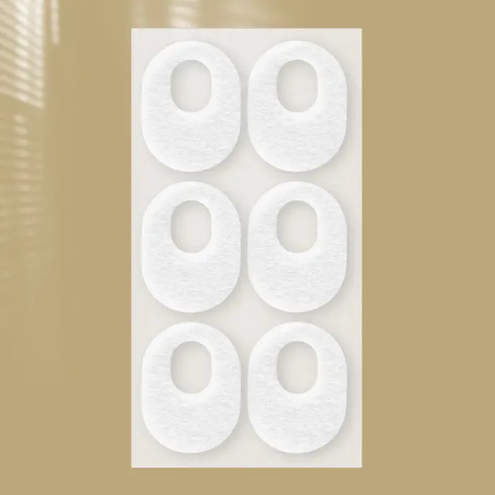 Coussinets de protection du maïs pour les pieds, 6 pièces/feuille, ronds et ovales en mousse, auto-a
