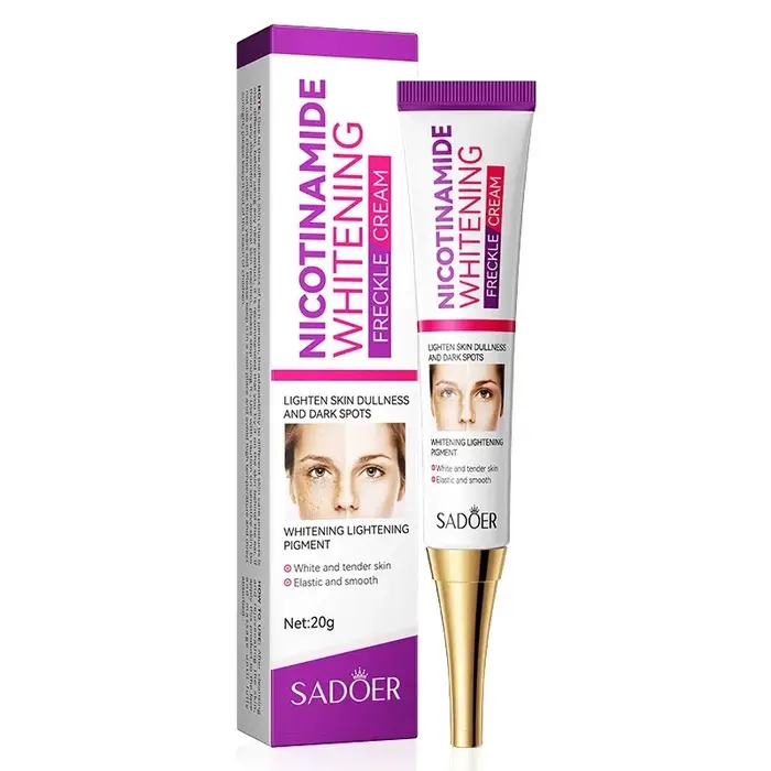 Crème anti-taches SADOER, crème pour le visage à la nicotinamide, pour hydrater, nourrir, raffermir