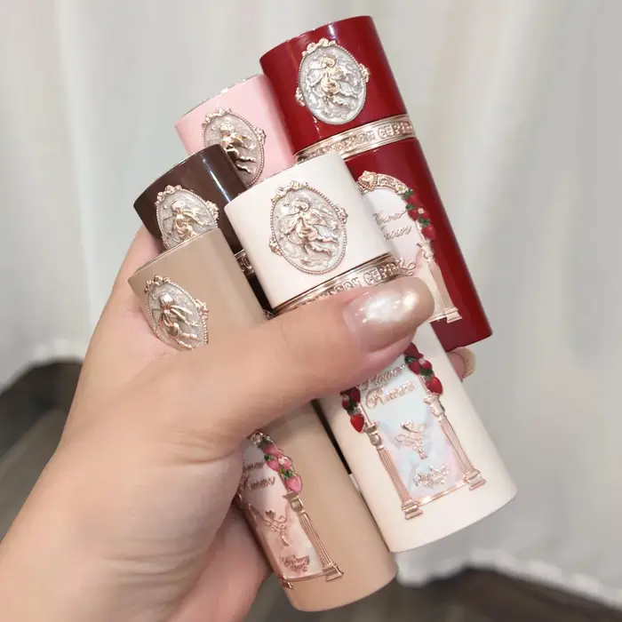 Flower Knows Strawberry Cupid Blush Liquide Eclat Naturel Teint Joues Longue Tenue Hydratant Leger Maquillage Glow
