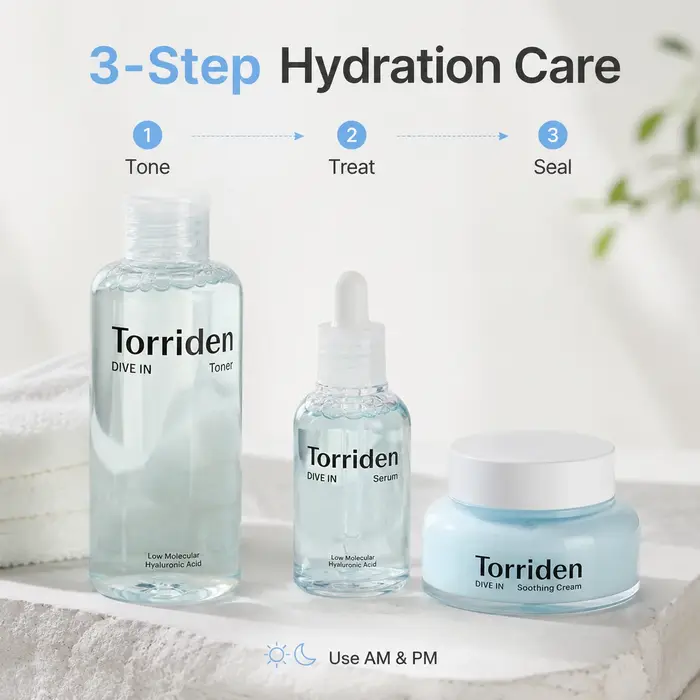 Torriden DIVE-IN 3Pcs Toner