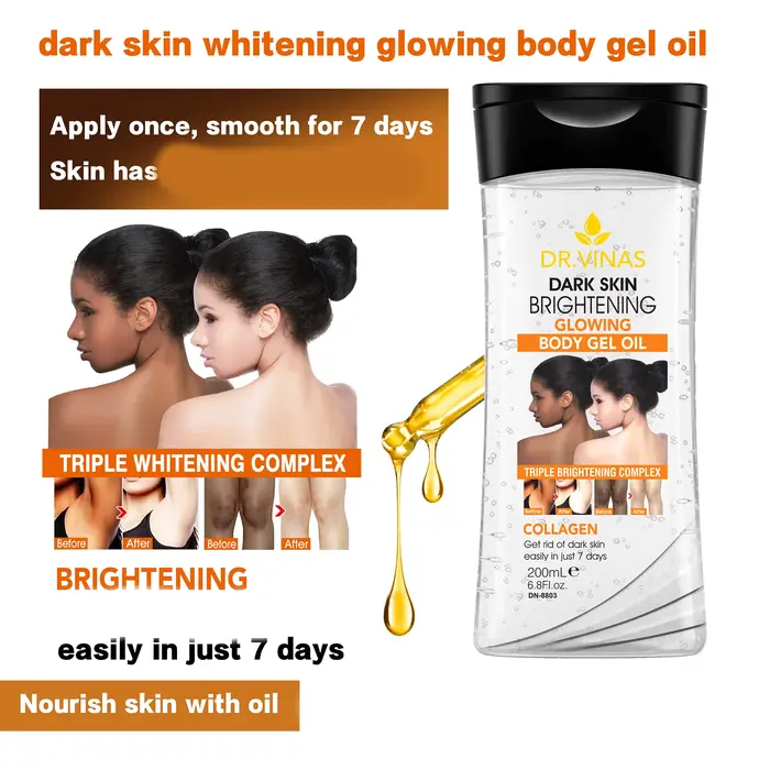 200ml GEL CORPOREL ÉCLAIRANT ET ÉCLATANT Huile Essentielle pour le Corps