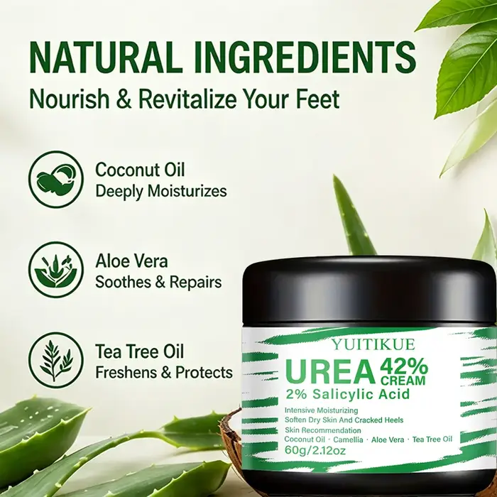 Crème pour les pieds YUITIKUE à 42% d'urée