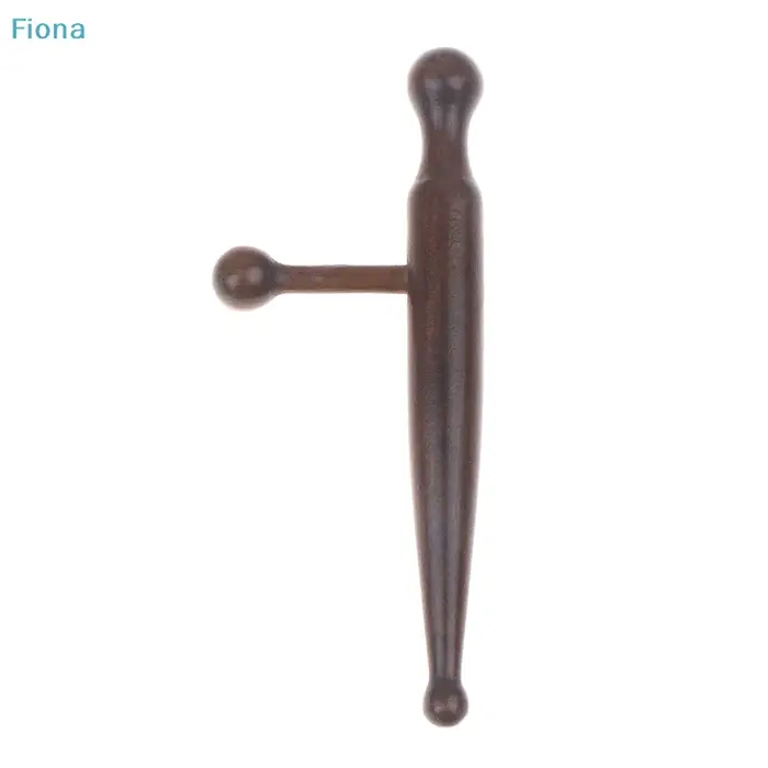 ☭ Stylo d'acupression en bois fait main