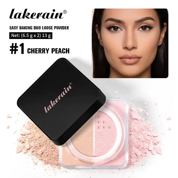 Poudre Libre 2-en-1 Éclaircissante et Correctrice, Longue Tenue, Contrôle du Sébum, Fini Mat Naturel