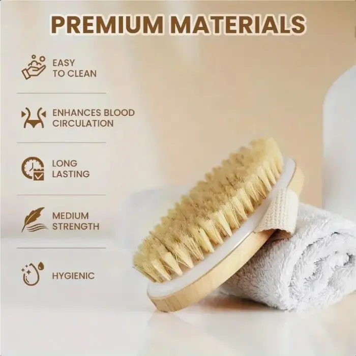 Brosse pour le corps 2 en 1