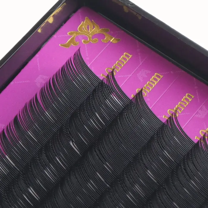 Glamlspatule-Extension de cils en vison naturel, 16 rangées, courbure BCCCD, faux cils individuels h