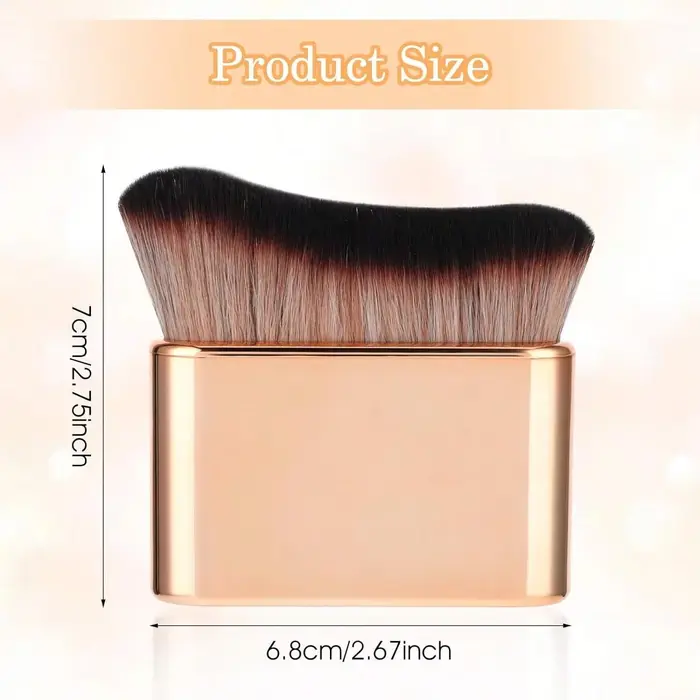 Brosse autobronzante Brosse de maquillage pour le corps douce Brosse autobronzante portable Brosse p