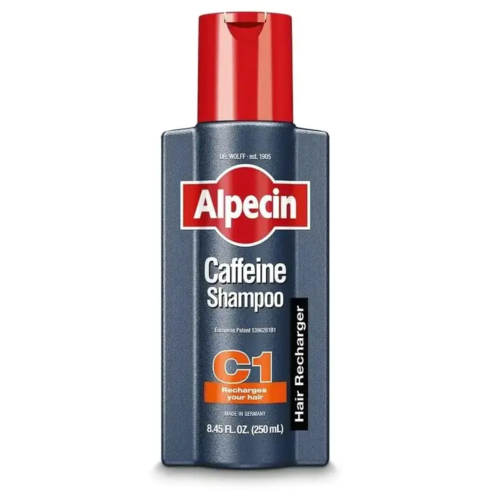 Shampooing à la caféine 250 ml – Contrôle du sébum