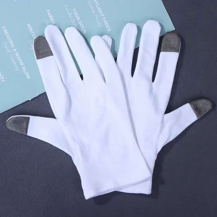 Gants hydratants en coton doux pour les mains sèches et craquelées