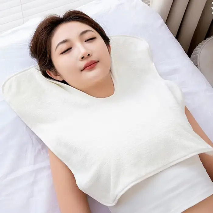 Serviette de massage en microcarence pour salon de beauté