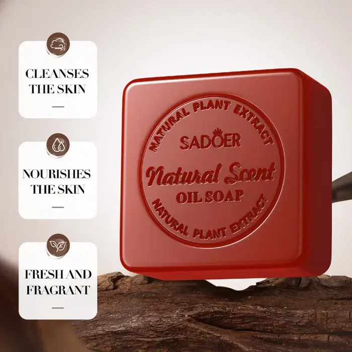 Savon artisanal au bois de santal pour femmes