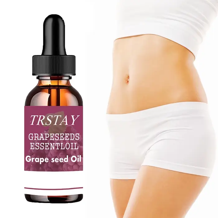 Huile essentielle de graines de raisin, sérum de massage corporel multifonction 1 pièce