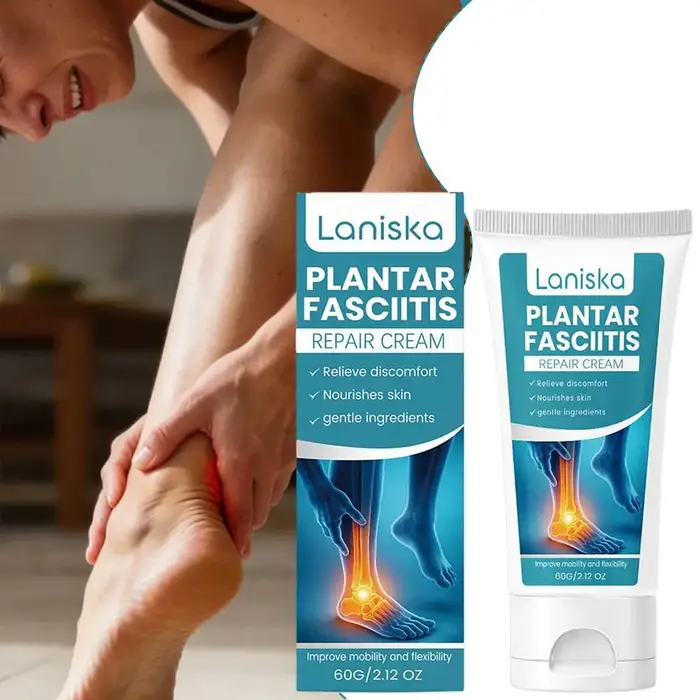 Crème Laniska 60g pour le soulagement de la fasciite plantaire